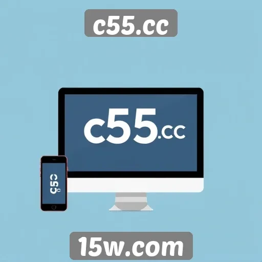 Acessibilidade do site c55.cc em diferentes dispositivos